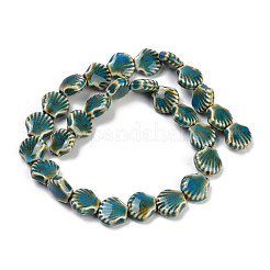 Фарфора ручной работы бисер нитей PORC-Q002-01A-02