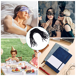 Эластичная застежка из полиэстера для записной книжки путешественника&nbsp;LS-DIY-WH0037-42A