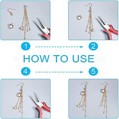 Абс пластмассовые жемчужные подвески PACR-NB0001-02