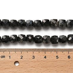 Натуральные нити бус из ларвикита G-H078-C18-01