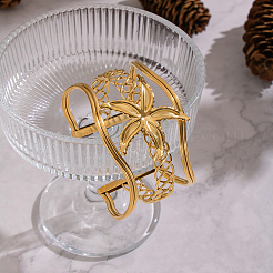 Винтажные браслеты-манжеты в виде морских звезд из нержавеющей стали 304.&nbsp;JJ9512