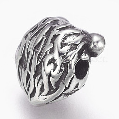 Бусины из нержавеющей стали 304 STAS-F195-055AS