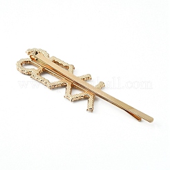 Mot sexy alliage strass cheveux épingles à cheveux&nbsp;FIND-WH0152-34E-KCG
