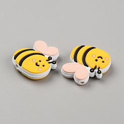 Силиконовые бусины SIL-WH0010-11D-09