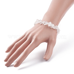 Набор украшений из бисера с кристаллами натурального кварца&nbsp;SJEW-JS01232-05