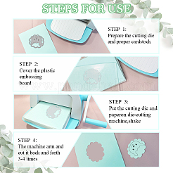 Stanzschablonen aus Kohlenstoffstahl mit Tierkarnevalsmotiv&nbsp;DIY-WH0309-3547