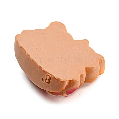 Cabochon decodensati in resina opaca imitazione cibo&nbsp;CRES-P026-D02