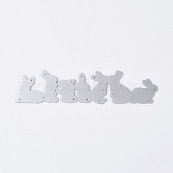 Lapin en acier au carbone meurt pochoirs&nbsp;DIY-L024-06
