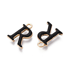 Crémaillère placage pendentifs en émail d'alliage&nbsp;ENAM-T024-53R-G