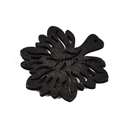 Pendentifs en bois de peuplier naturel&nbsp;WOOD-N016-27A