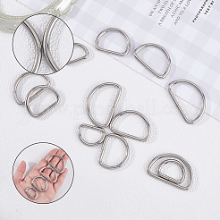 40 anneau en D en fer de 4 styles&nbsp;IFIN-SP0001-22P