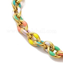 Браслет из нержавеющей стали 304 AJEW-B026-04G