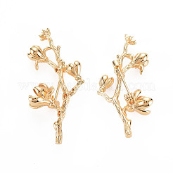 Фурнитура латунная для броши KK-N232-281