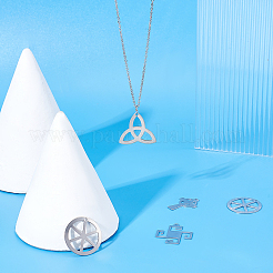 80 шт. 4 подвески из нержавеющей стали 201&nbsp;STAS-DC0006-40