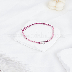 1 Stück verstellbare geflochtene Armbänder aus Nylonfaden für Damen&nbsp;BJEW-LP0003-16C