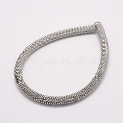 304 chaîne de bracelets en acier inoxydable, couleur inoxydable, 7-7/8 pouce ~ 8-5/8 pouces (200~220 mm)