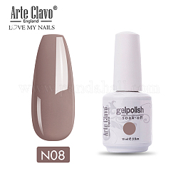 15ml Special Nail Gel, for Nail Art Stamping Print, Varnish Manicure Starter Kit, Rosy Brown, Bottle: 34x80mm