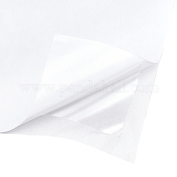Grifo de doble cara para mascotas, con dorso adhesivo doble, antideslizante, Rectángulo, blanco, 15x10x0.01 cm