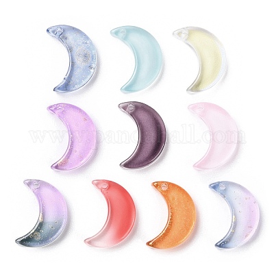 Стеклянные бусины из прозрачной краски для запекания X1-GLAA-D010-01-1