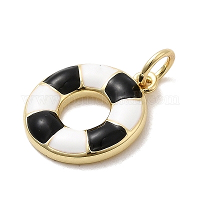 Латунь эмаль подвески KK-P338-23G-02-1