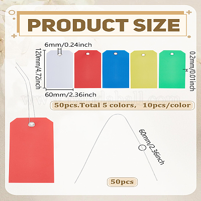 50шт. большие пластиковые подвески KY-LP0001-23-1