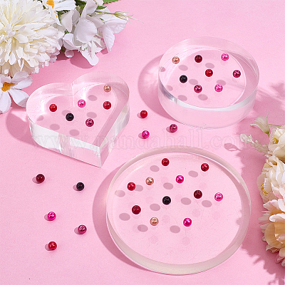 296 шт. 8-цветные стеклянные бусины-жемчужины с перламутровым покрытием HY-HY0001-07A-1