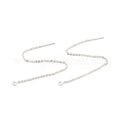 Медные серьги с гвоздиками KK-E081-01S-1