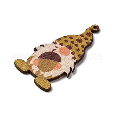 Печатные подвески дерева WOOD-B009-02F-1