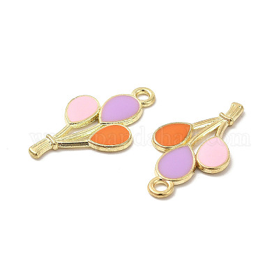 Pendentifs d'émail en alliage&nbsp;ENAM-B050-10G-02-1