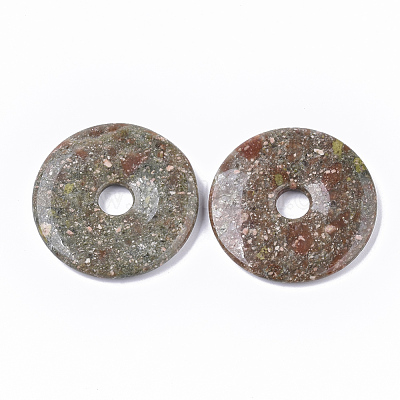 Природные подвески Unakite G-S364-002A-1