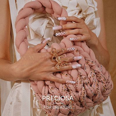 Preciosa® maxima crystal без горячей фиксации плоские камни Y-PRC-NSS10-00530-1