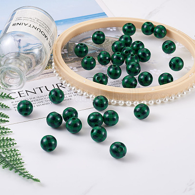 Натуральные деревянные бусы WOOD-TAC0010-05C-1