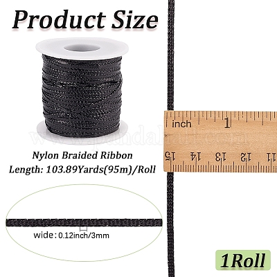 Блестящая нейлоновая лента OCOR-GF0004-48A-01-1