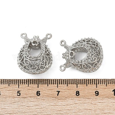 Полые латунные звенья для люстр KK-G532-06P-1