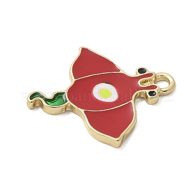 Подвески из сплава с эмалью на тему океана ENAM-A009-02G-02-1