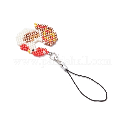Стеклянные бусины подвески-бусины мобильные ремни HJEW-MZ00266-01-1