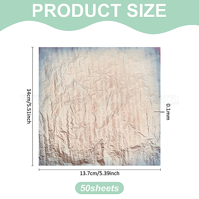 Бумага из золотой фольги MRMJ-WH0112-02C-1