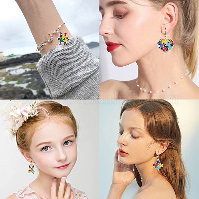 Подвески из эмали и сплава ENAM-SC0001-32P-1