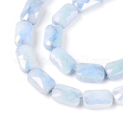 Антикоррозийные гальванические стеклянные бусины GLAA-T025-29A-1