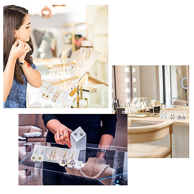 Акриловые серьги с 42 отверстием EDIS-WH0013-05-1