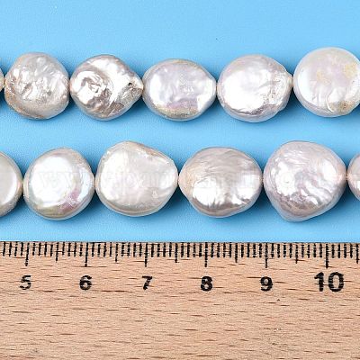 Природные Кеши жемчуг пряди PEAR-S018-02J-1