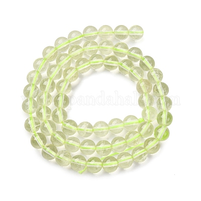 Естественный лимонный кварц нитей бисера G-G286-A04-6mm-1
