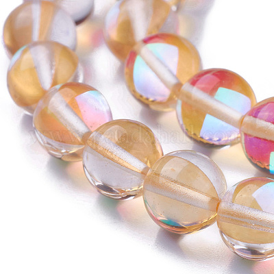 Синтетические лунные камни G-F143-6mm-15-1