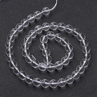 Нити бусин из драгоценных камней GSFR8mm187-128-1