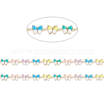 Звенья латунной эмали&nbsp;CHC-E021-09A-1