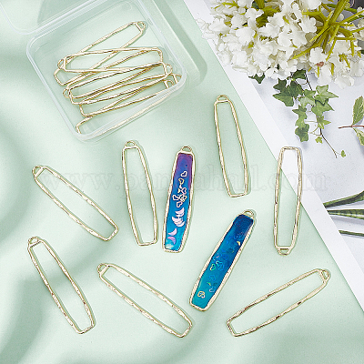 20 шт. Сплав с открытой задней панелью большие подвески FIND-CA0005-77-1