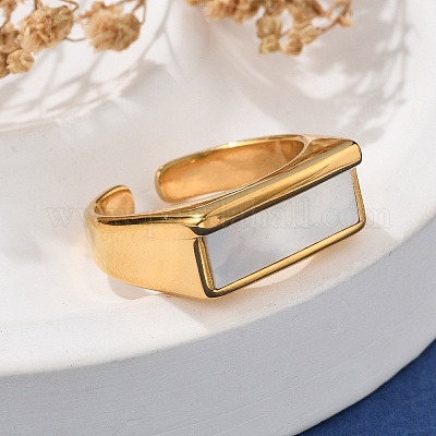 Кольца-манжеты из нержавеющей стали 304 RJEW-Q011-04G-A-1