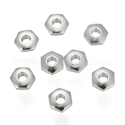 Anlaufgeschützte Abstandsperlen aus Edelstahl 304&nbsp;LS-X-STAS-L234-133P-1