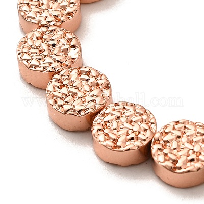 Гальванические нити из синтетических немагнитных гематитовых бусин G-L613-K01-01B-1