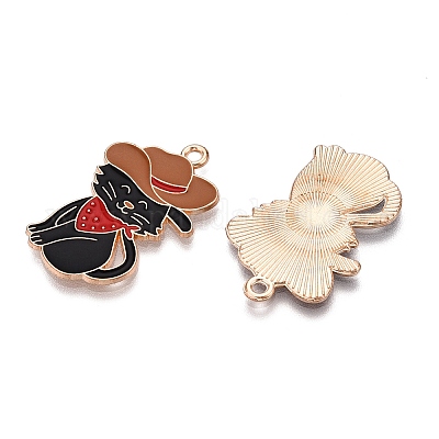 Подвески из эмали и сплава ENAM-T020-43-RS-1